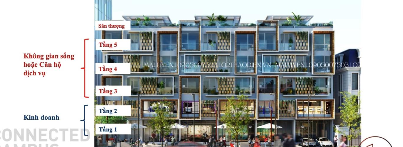 Bán Townhouse Q2 THAO DIEN - Thiết kế tối ưu mục đích kinh doanh