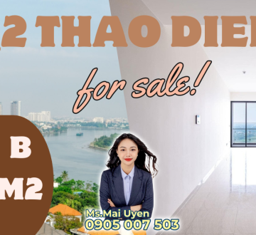 Bán 3 Phòng Ngủ Q2 Thao Dien - 100m2- view sông 