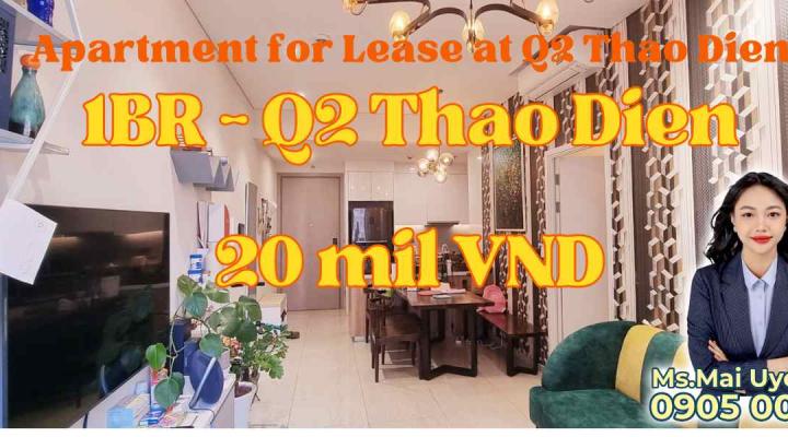 BÁN CĂN HỘ 1 PHÒNG NGỦ Q2 THẢO ĐIỀN – Giá 5.8 TỶ