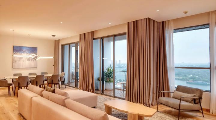 BÁN CĂN HỘ 4 PHÒNG NGỦ Q2 THẢO ĐIỀN – DIỆN TÍCH 200M², NỘI THẤT CAO CẤP, LAYOUT HIẾM